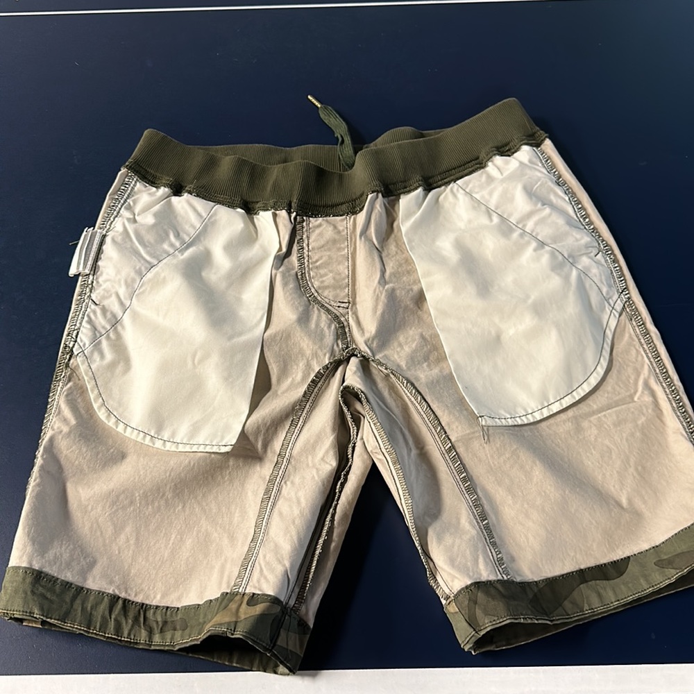 Men’s Camo Shorts / Green sz L - Picture 3 of 4